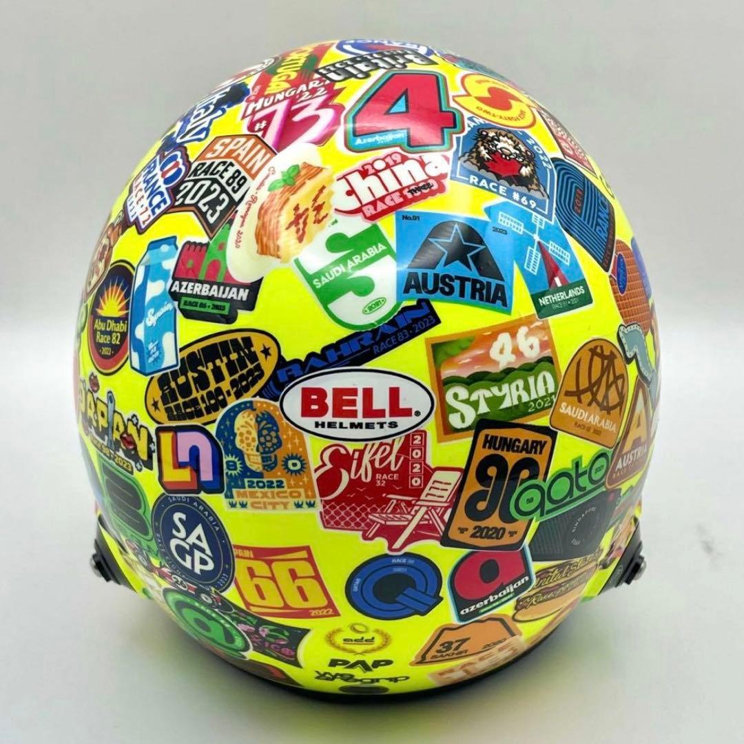 1/2 ヘルメット マクラーレンF1 ランド・ノリス 2023年 アメリカGP