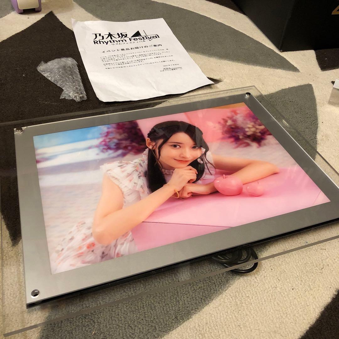 当選　黒見明日香　乃木坂　乃木フェスオリジナルLEDライトパネル　5名 レア