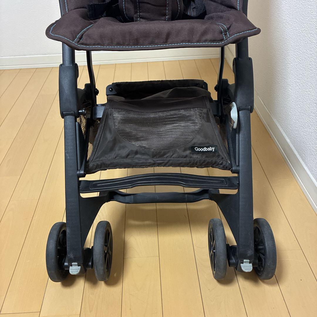 Goodbaby POCKIT ポキット ブラウン 折りたたみ式 ベビーカー - メルカリ