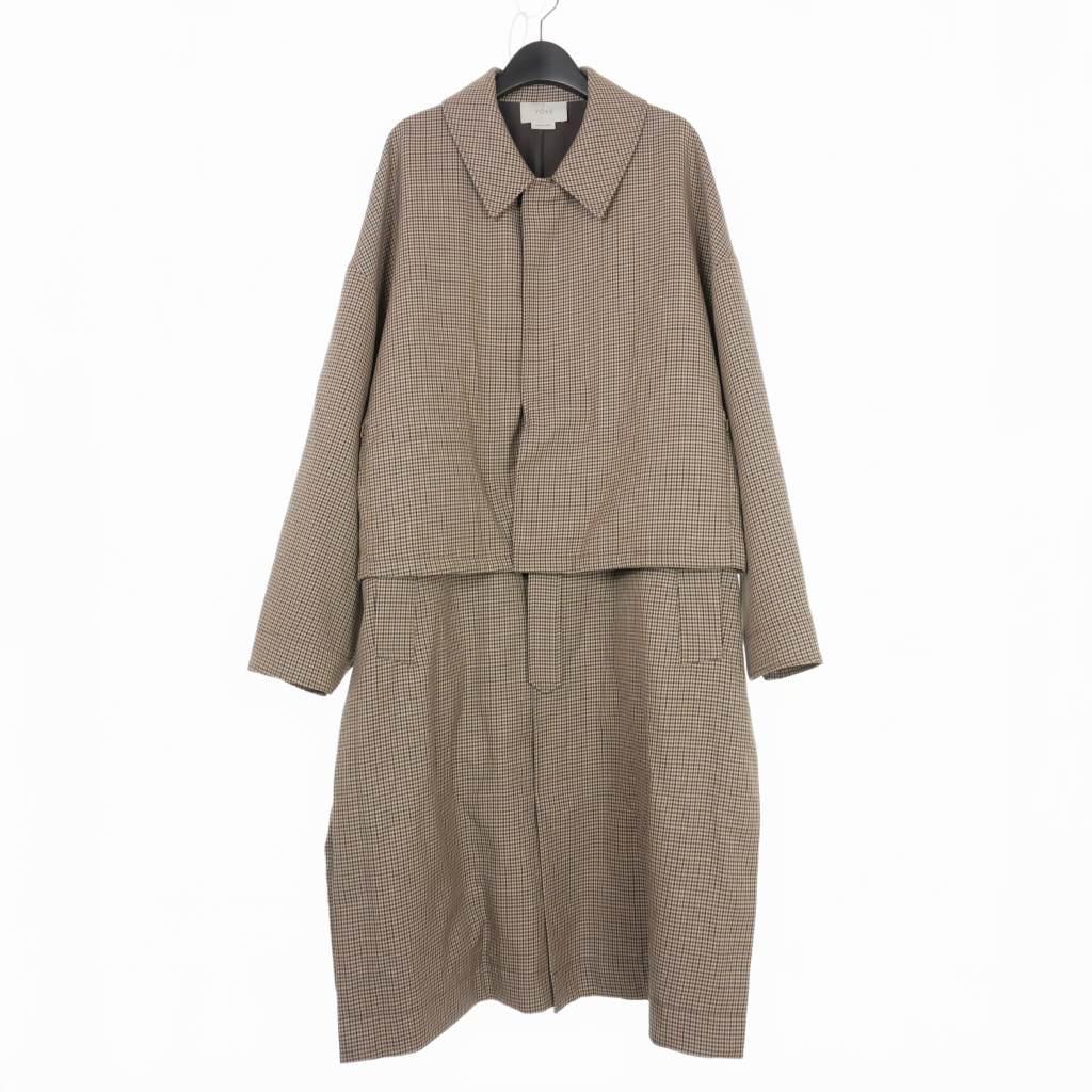 YOKE 3way BAL COLLAR SHARE COAT コート ウール - メルカリ