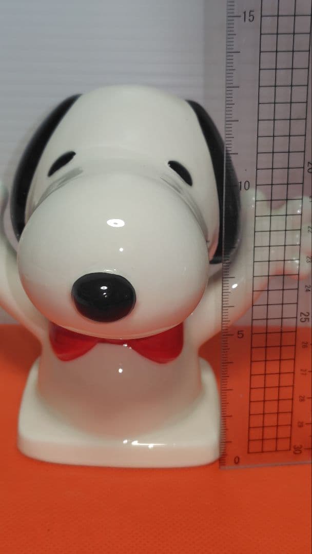 美品　ヴィンテージ　スヌーピー　バンク　陶器製