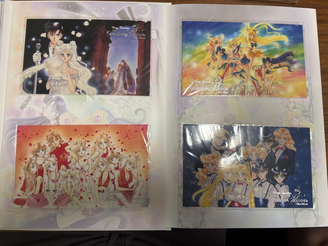 セーラームーン 25周年記念 プレミアムフレームセット　切手抜き