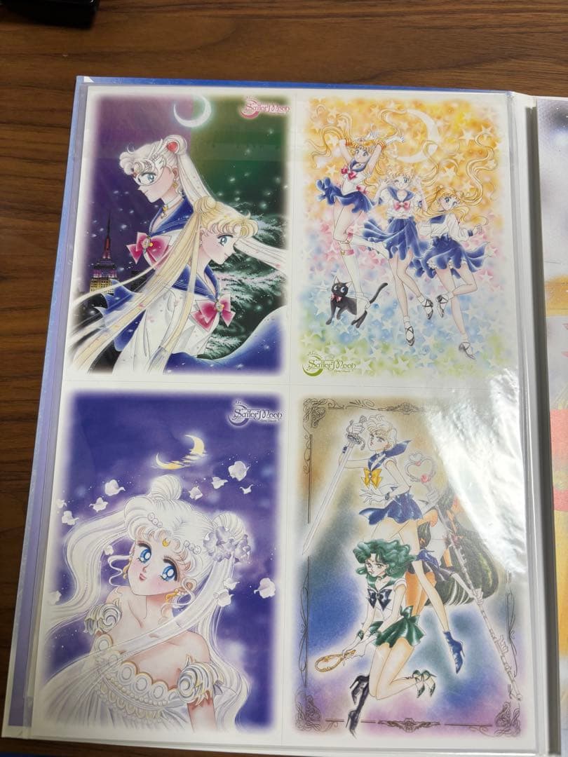 セーラームーン 25周年記念 プレミアムフレームセット　切手抜き