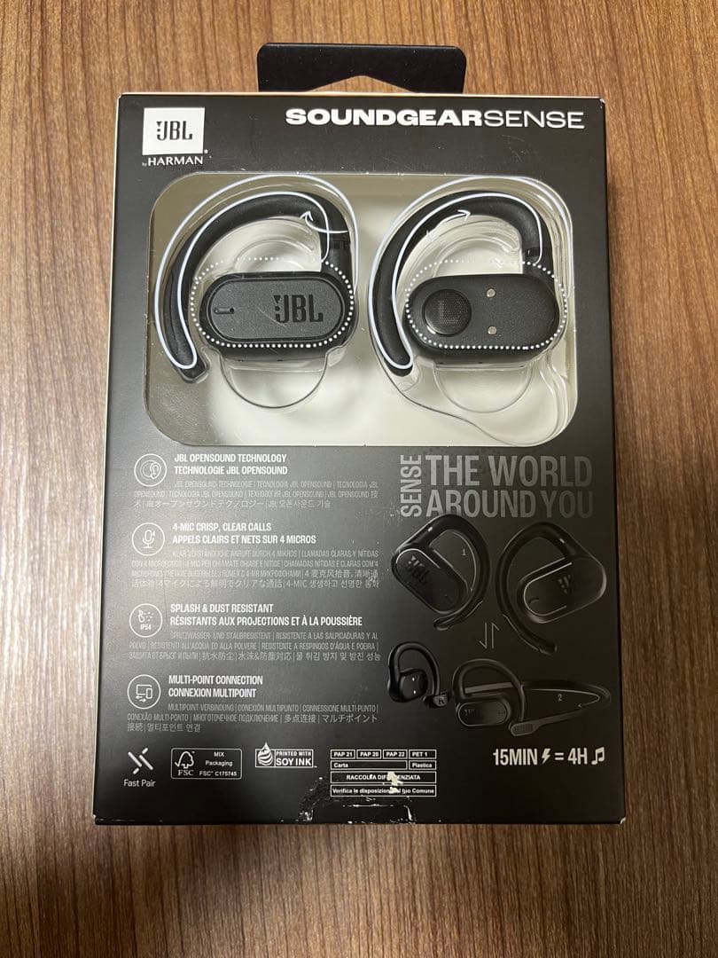 開封済み 未使用品 JBL SOUNDGEAR SENSE ブラック - メルカリ