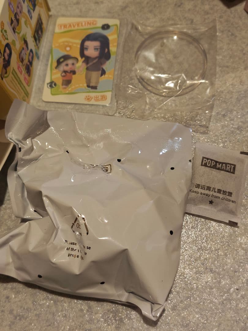 POP MART羅小黒戦記日常シリーズ シークレット出遊無限&小黒フィギュア