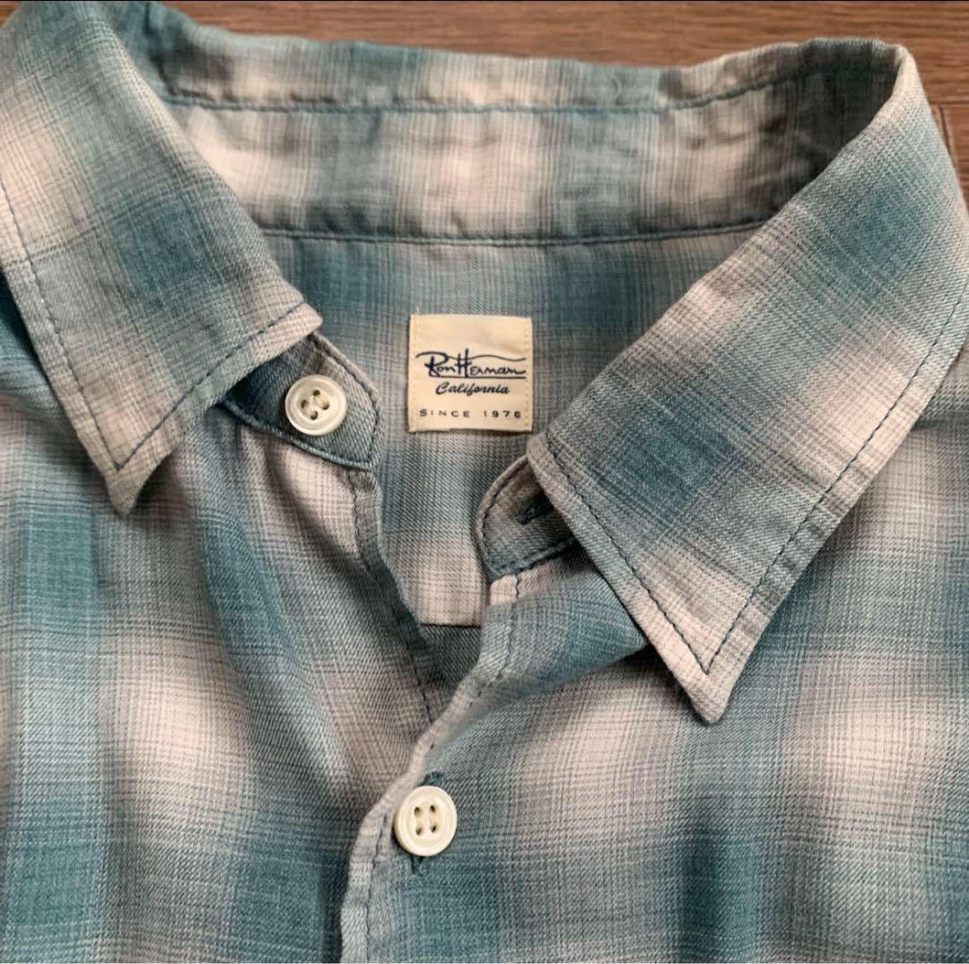 山田蓮 tattoo studio yamada オンブレチェックシャツ - メルカリ