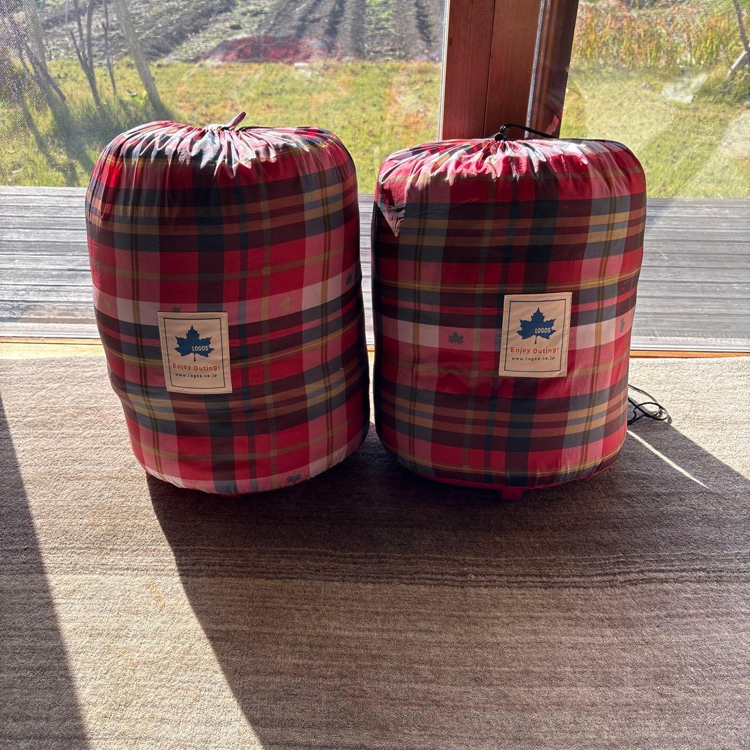 LOGOS チェック柄 スランバーシュラフ2つセット 丸洗いスランバーシュラフ・2|ギア|寝具|シュラフ（寝袋）|製品情報