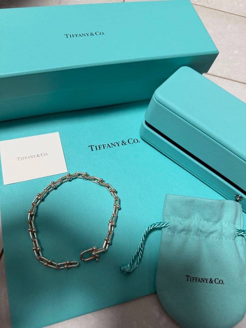 ティファニー ハードウェア ブレスレット スモールリンク ハードウェア スモール リンク ブレスレット ミディアム[60153078