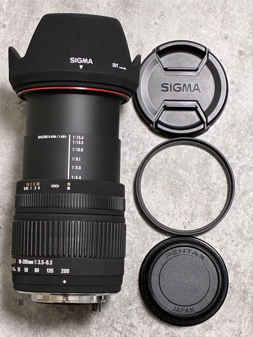 ⭐️美品⭐️シグマ SIGMA DC18-200mm F3.5-6.3 Kマウント用