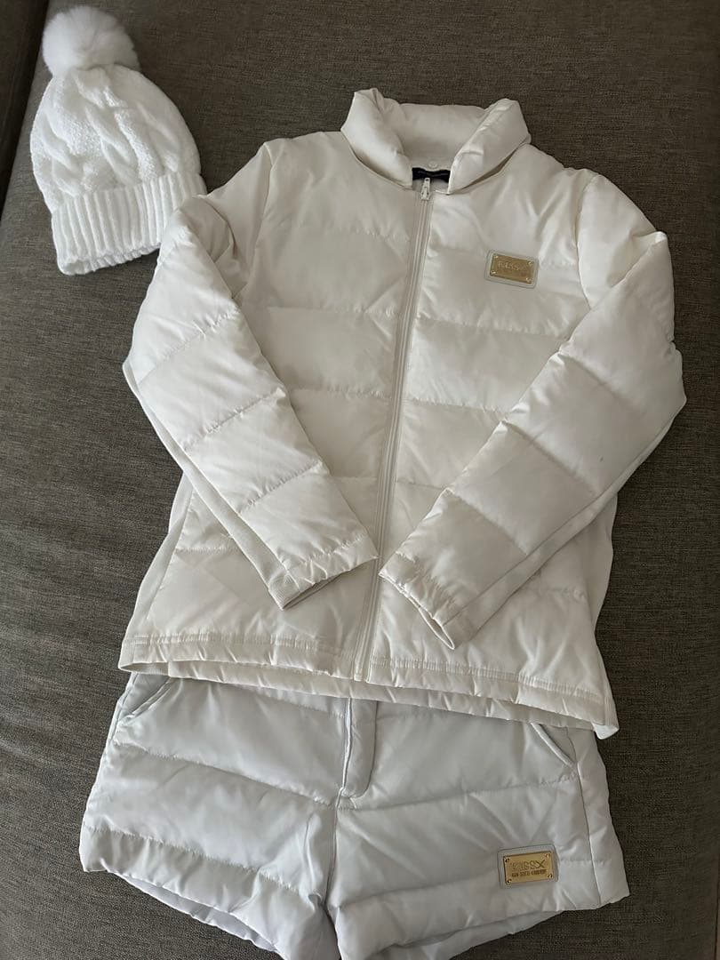 お値引！キスオンザグリーン ダウン セットアップ キスオンザグリーン