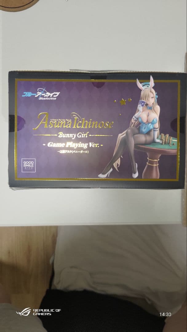 ブルアカ　一之瀬アスナ・角楯カリン　バニーガール　Game Playing