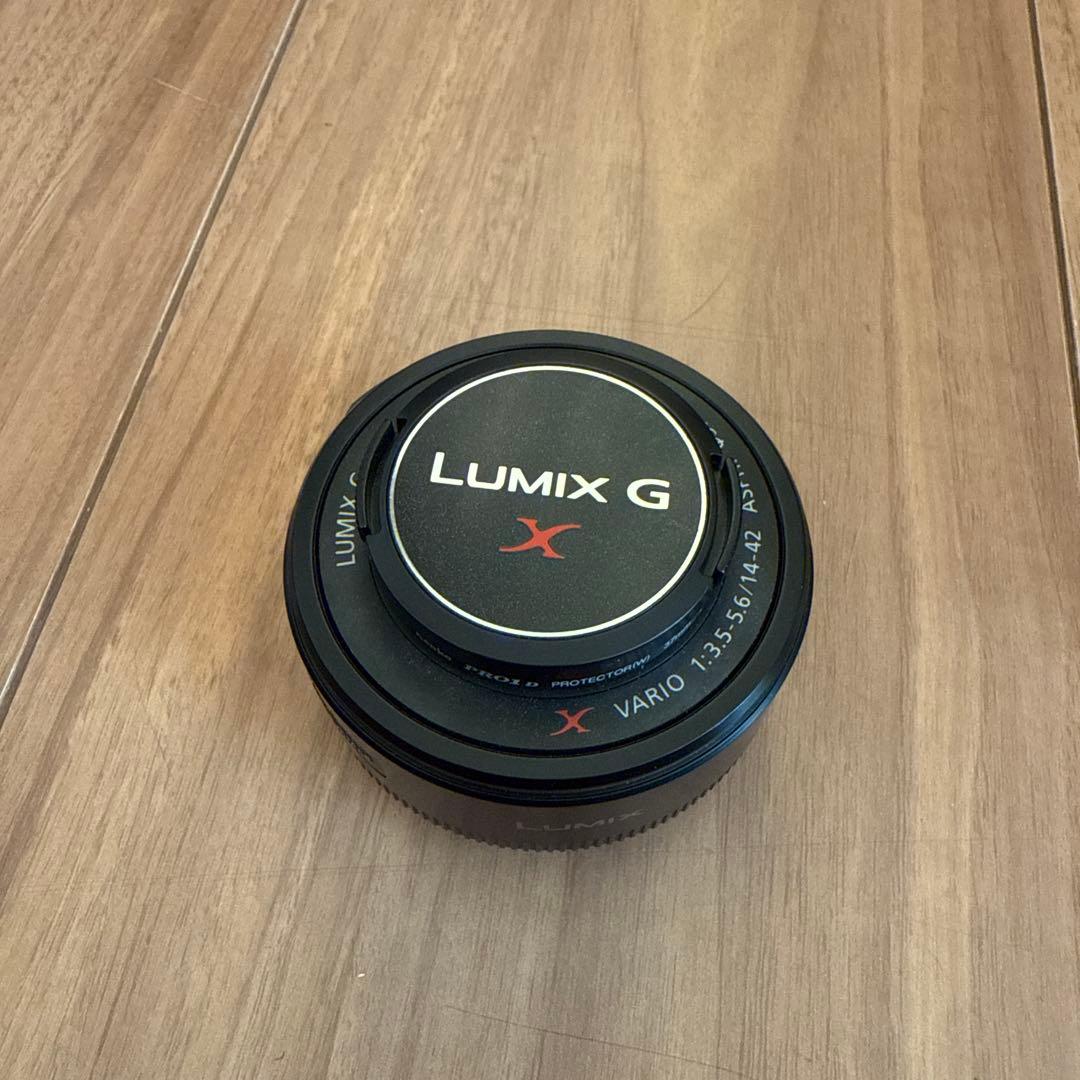 レンズ(ズーム) LUMIX G X VARIO 14-42 H-PS14042 Panasonic LUMIX G Series 14-42mm F3.5-5.6 VARIO Lens - H-PS14042S