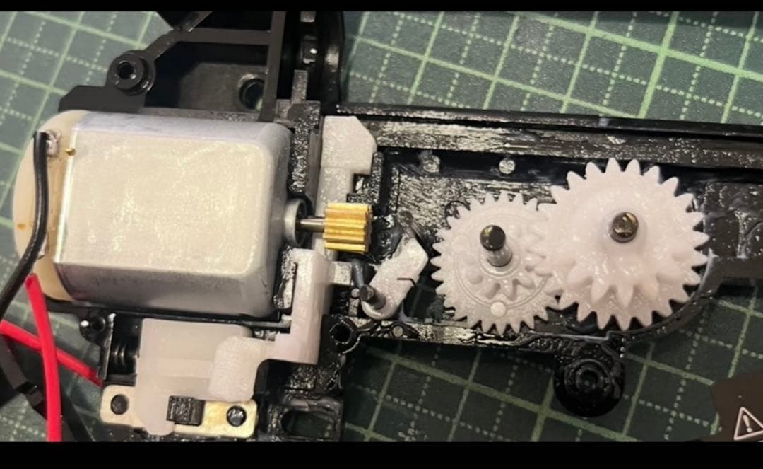 美品 東京マルイ カスタム品 G36C 電動ガン ボーイズ 金属ピニオンギア