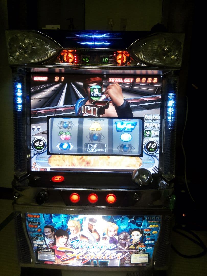 パチスロ実機　レア台　バーチャファイターT不要機
