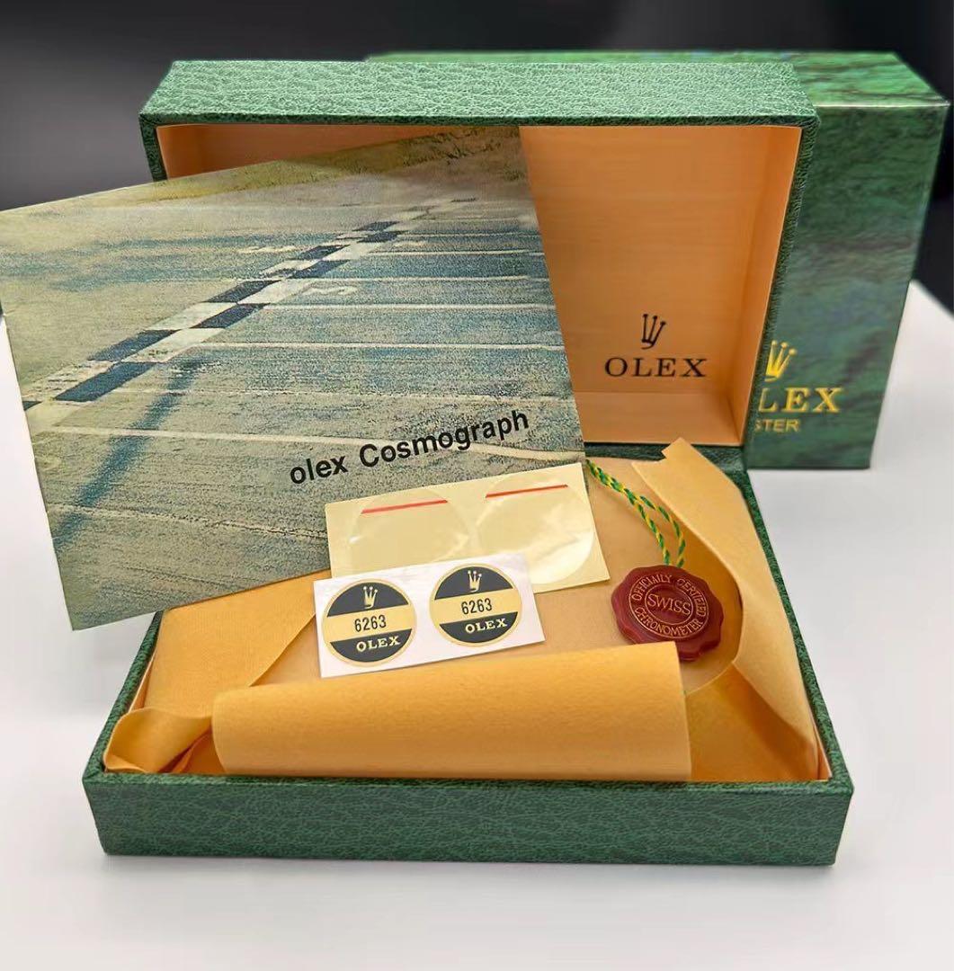 グリーン時計BOX 冊子　タグ　シール付き-g 時計ケース 新商品 腕時計 収納ケース 4本収納 PUレザー グリーン