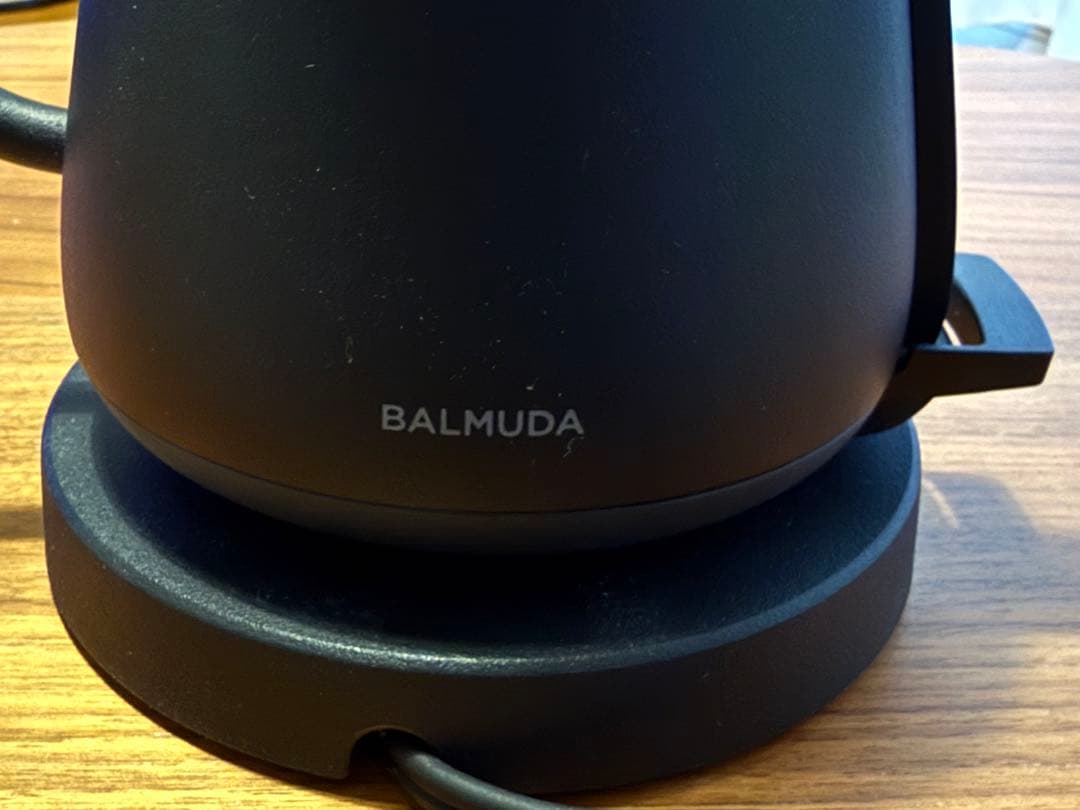 BALMUDA The Pot ブラック 電気ケトル　0.6L 箱あり