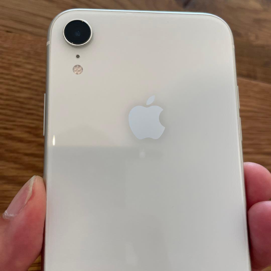 iPhone XR White 64 GB SIMフリー L108318370 - スマートフォン本体割引