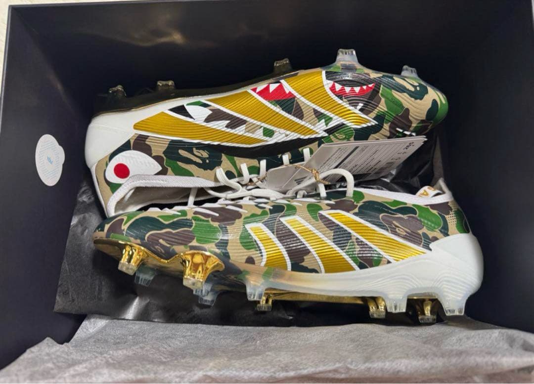 27.5cm アディダス プレデター ELITE FT FG BAPE