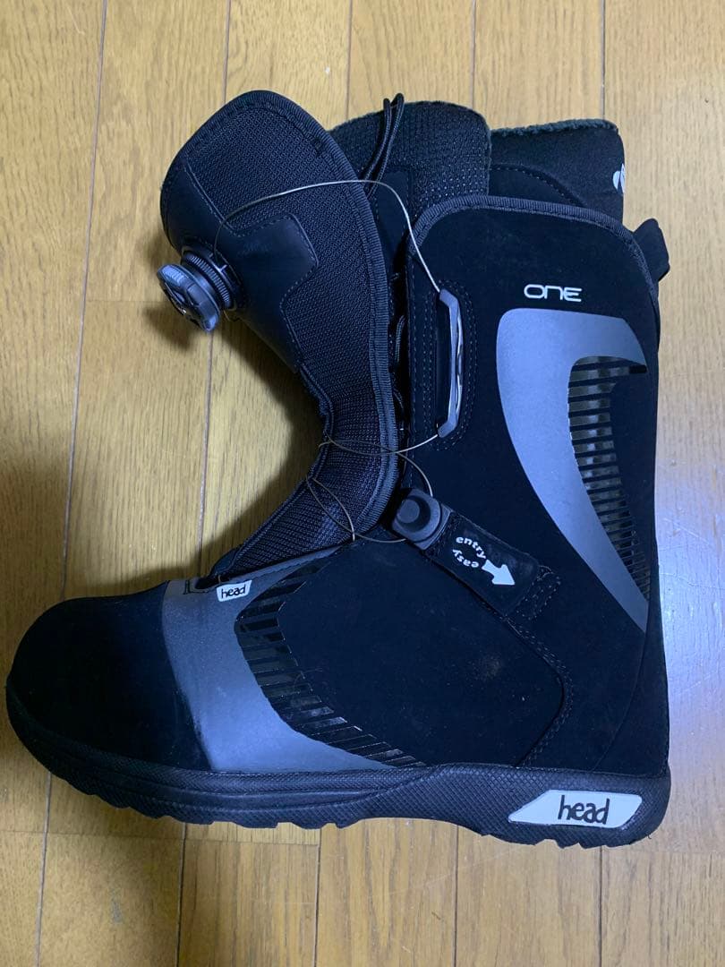 [じ。]HEAD スノーボードブーツ one ブラック 27.5cm