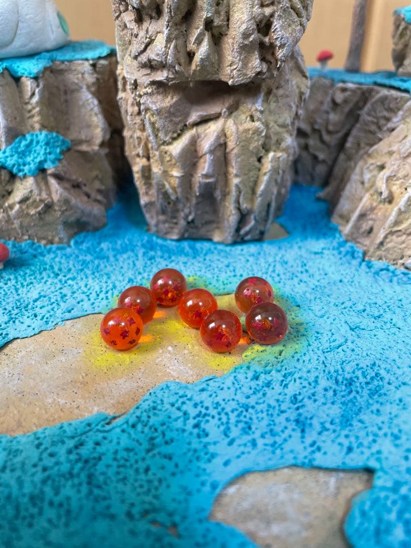 ドラゴンボール ナメック星 ジオラマ 自作 リペイント - メルカリ