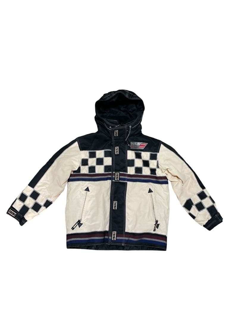 NICOLE SPORTSニコルスポーツチェック柄スキーウェア ヴィンテージ