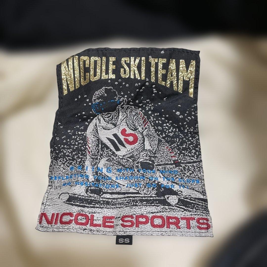 NICOLE SPORTSニコルスポーツチェック柄スキーウェア ヴィンテージ