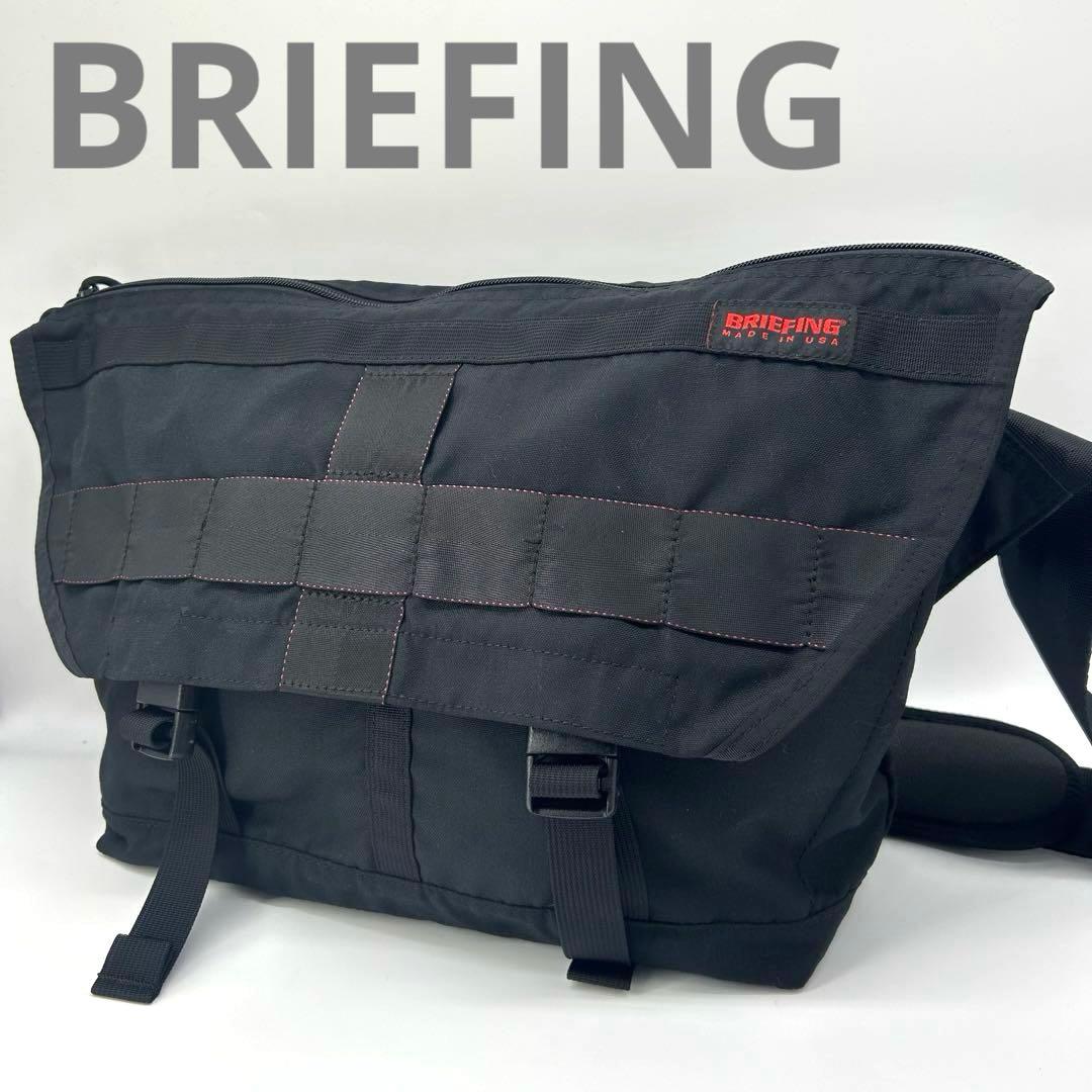 美品✨廃盤 ブリーフィング USA製 メッセンジャーバッグ ショルダーバッグ BRIEFING（ブリーフィング） メッセンジャーバッグ ショルダーバッグ