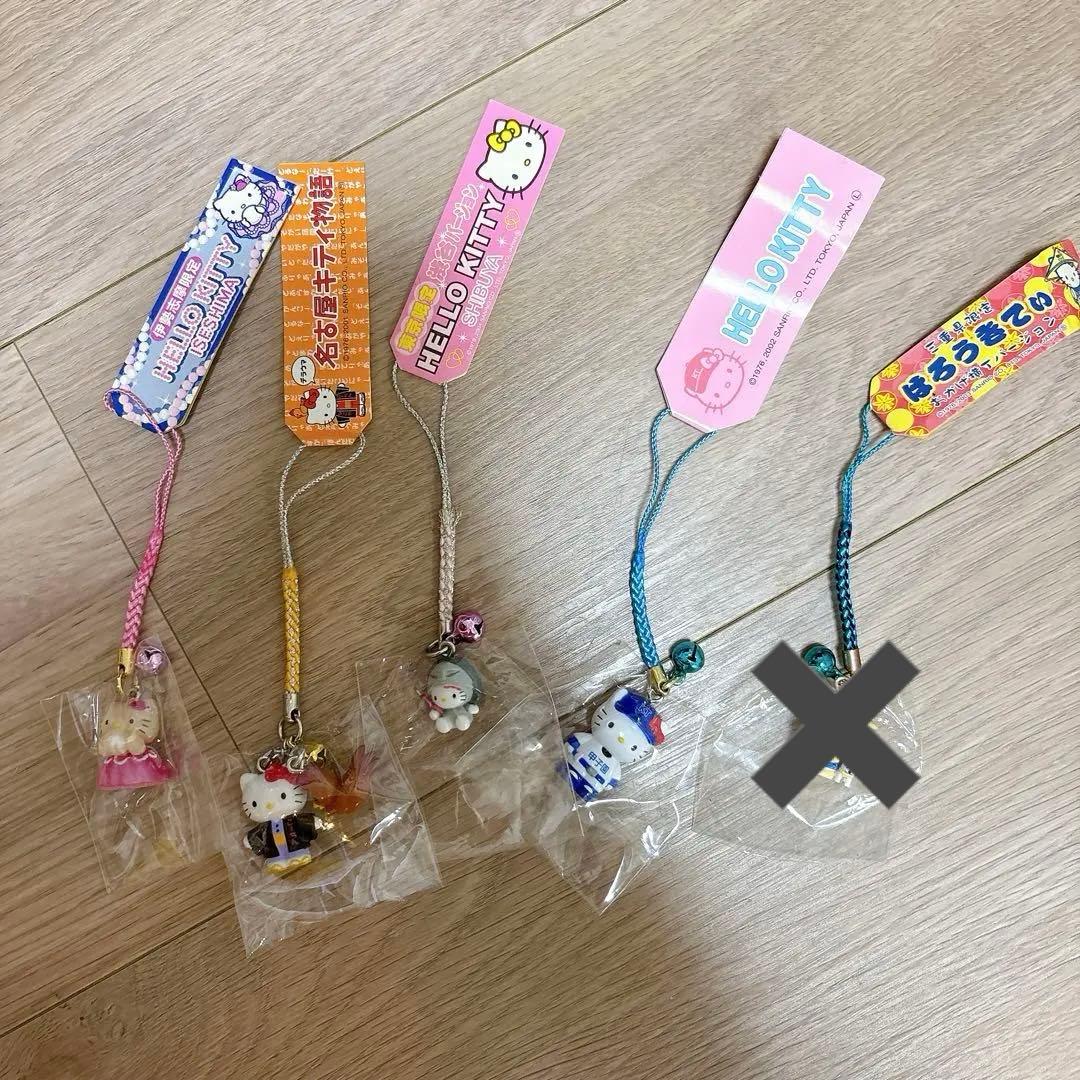 サンリオ ハローキティ ご当地キティ 根付けストラップ 21点セット