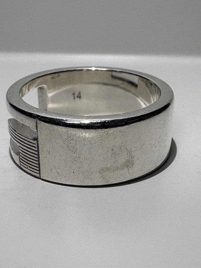 GUCCI ブランデッドG リング 刻印サイズ:14号【箱/ポーチ付】 - メルカリ