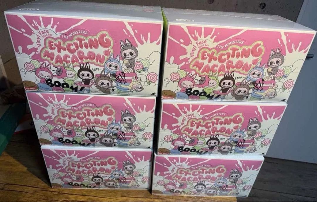 POP MART EXCITING MACARON ぬいぐるみ アソート BOX