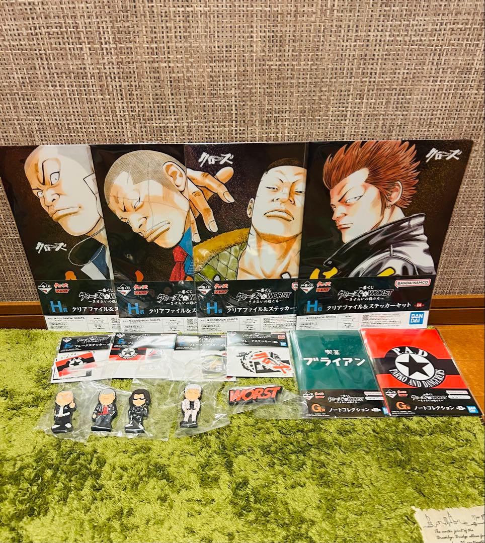 一番くじ クローズ＆WORST ～さすらいの鴉たち～　ラストワン賞おまけ付き