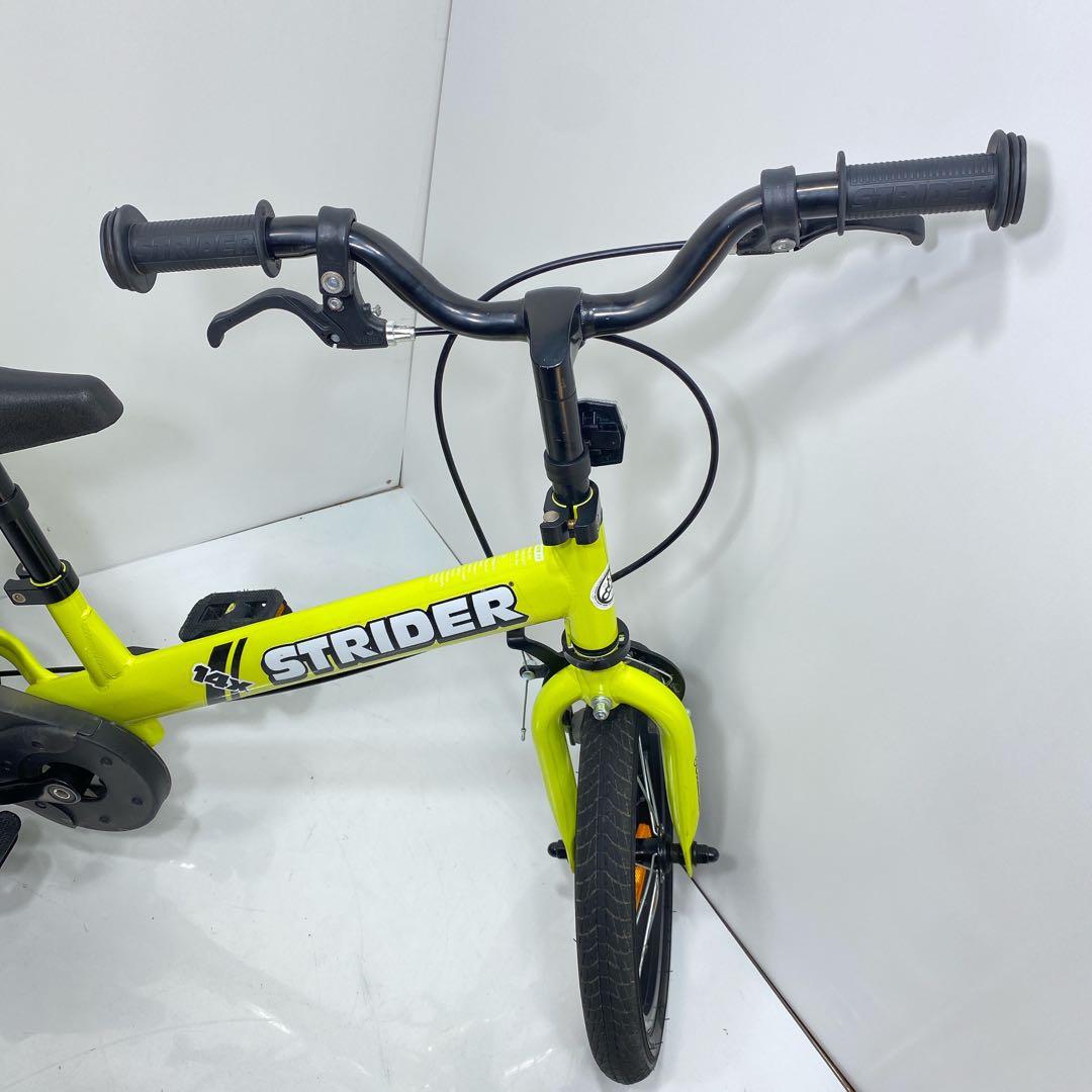 値下げ 良品 ストライダー14X ライムイエロー - メルカリ