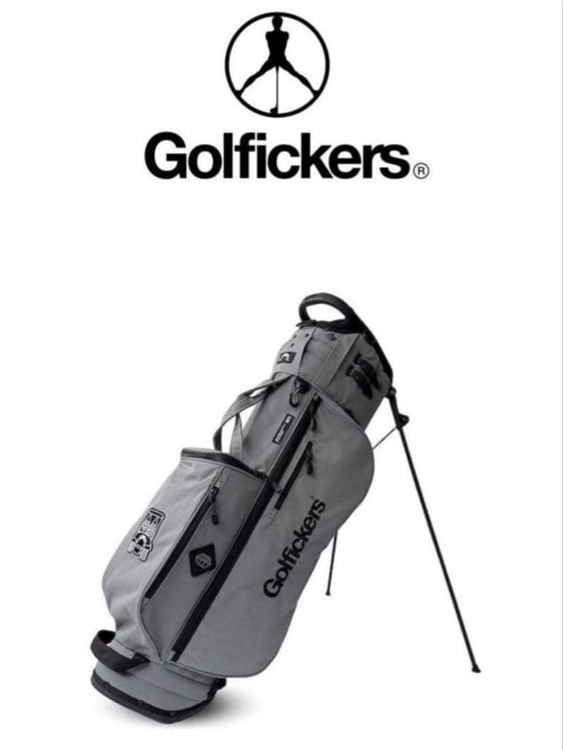 Golfickers×JONES ゴルフバッグ スタンドバッグ ゴルフィッカーズ golfickers×JONES Trouper R Stand Bagキャディ
