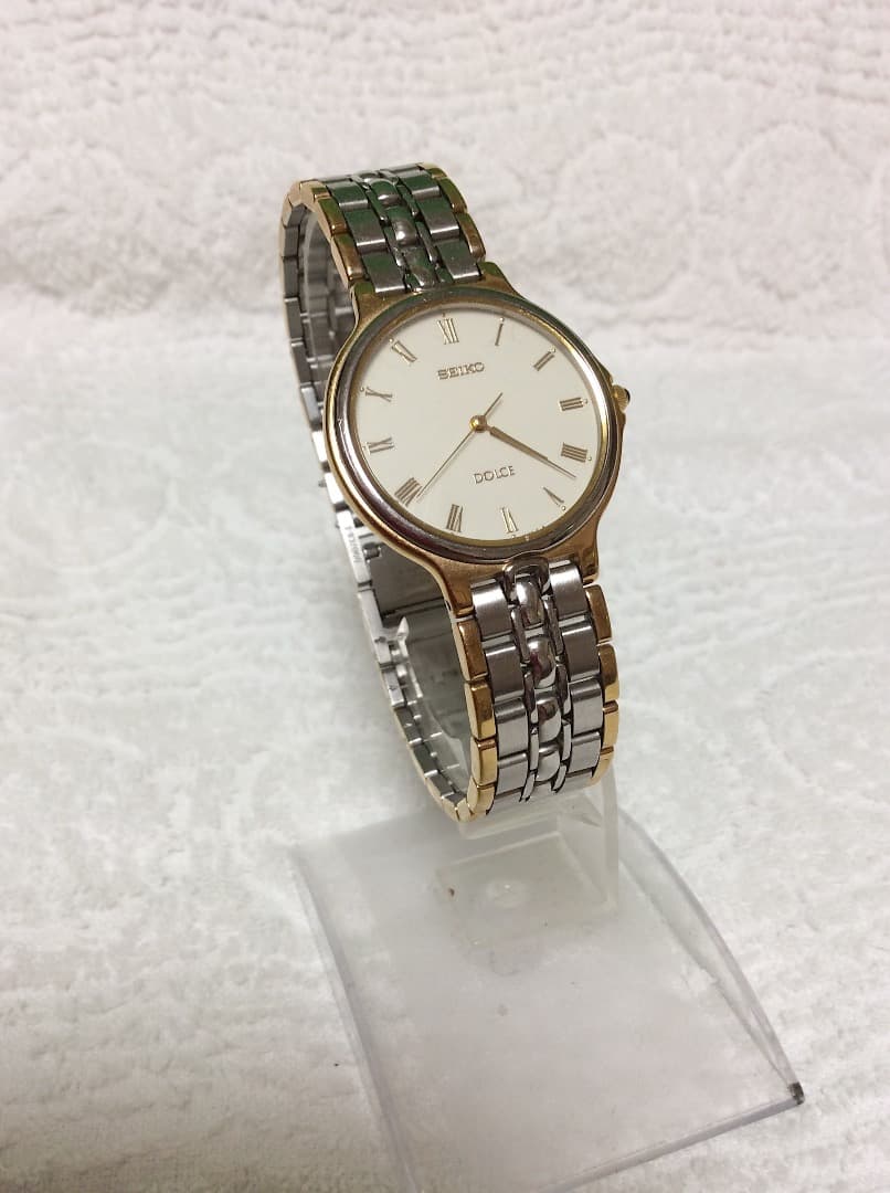 SEIKO DOLCE 腕時計 Seiko Dolce 1990s Roman Dial Ref. 5931-5400 Quartz movement Very