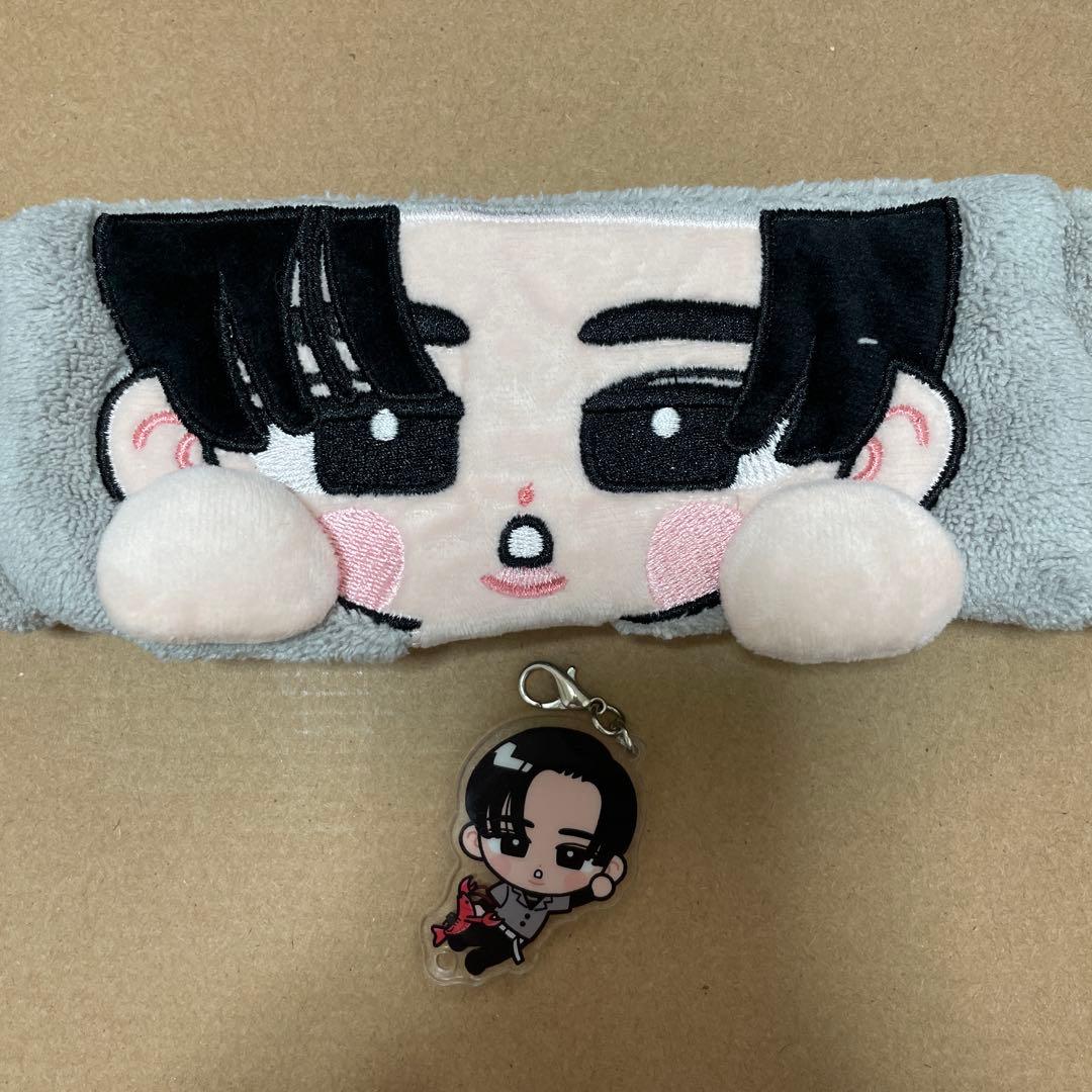 目黒蓮 ヘアバンド+ すのチル ぶら下がりアクキー おまけのアクスタ