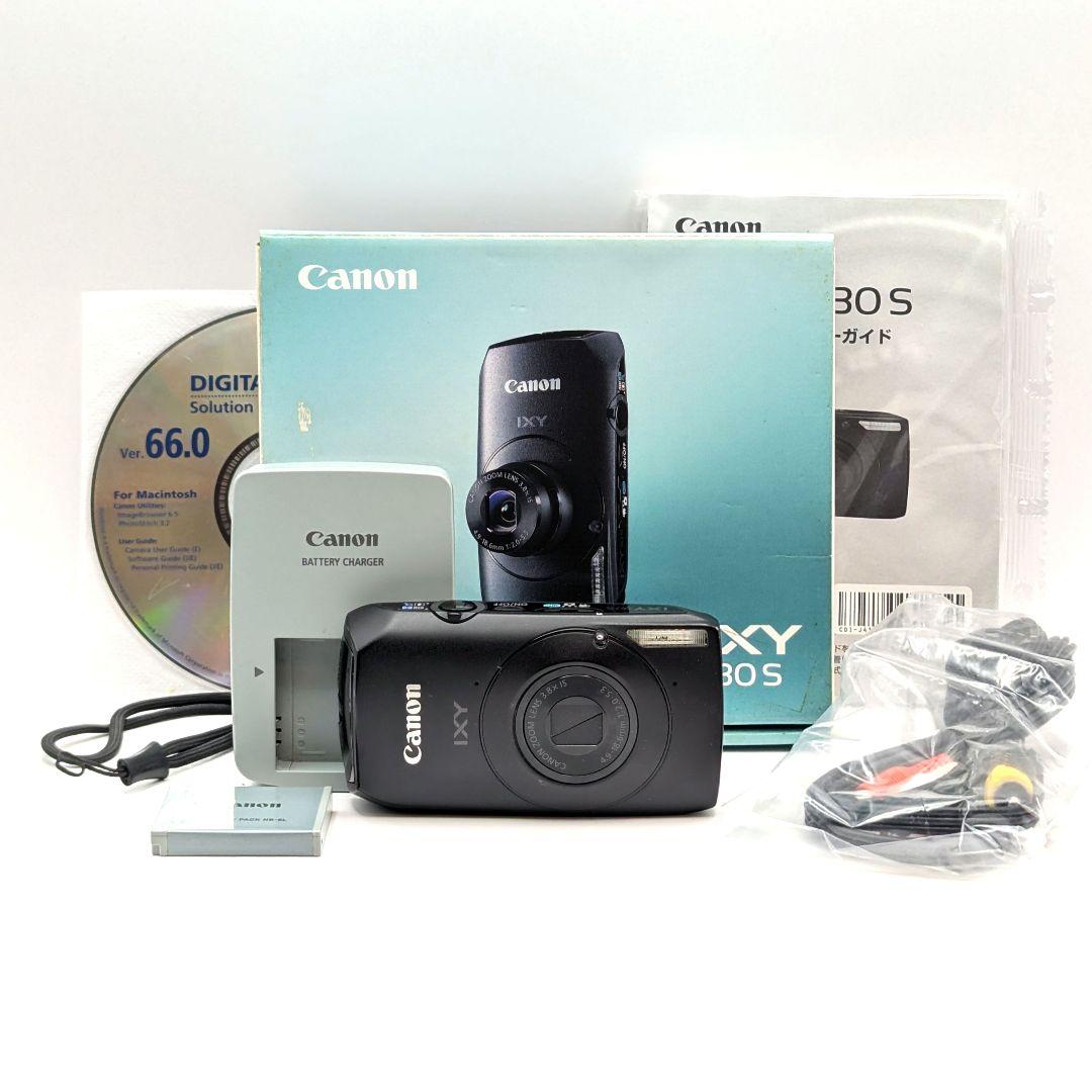 Canon IXY 30S ブラック Canon IXY30 S Compact Digital Camera Color Black battery Included