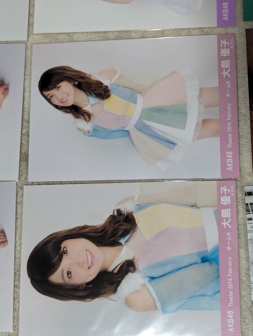 公式&非売品 美品 オフショット 生写真 無修正 65枚 大島優子⑥