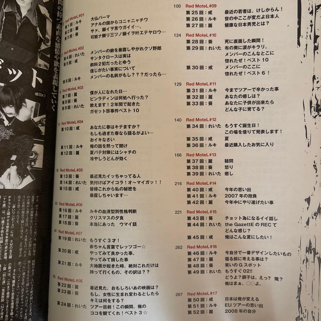 the GazetteE ガゼット SHOXX File 1 2 ショックス