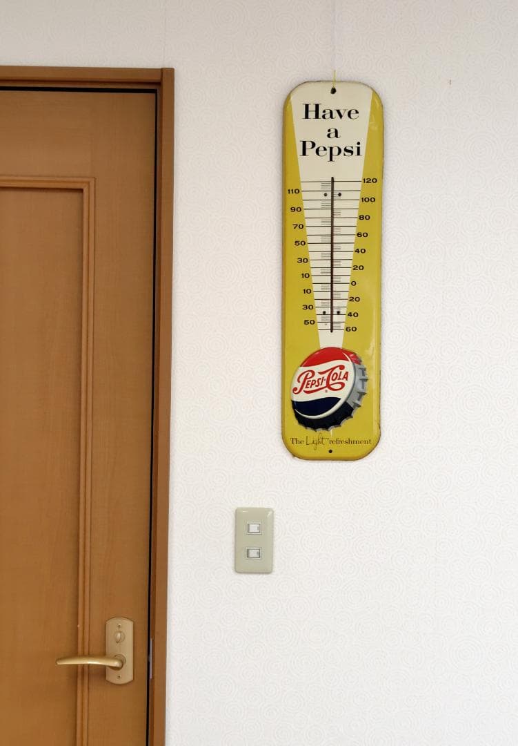 ペプシコーラ ペプシ温度計　1951～1962　レトロ　Have a Pepsi