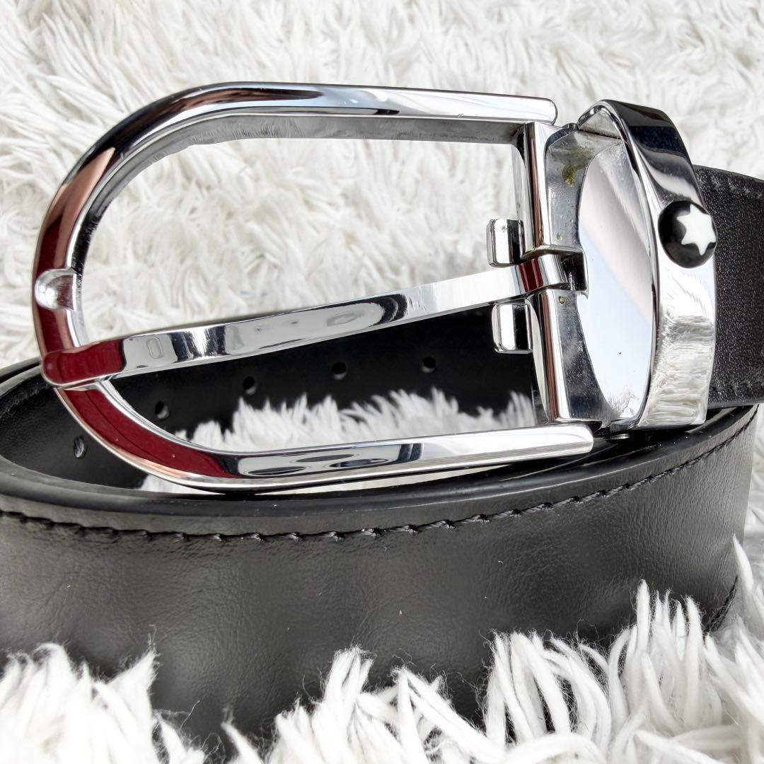 極美品&レア】モンブラン ベルト マイスターシューテック レザー