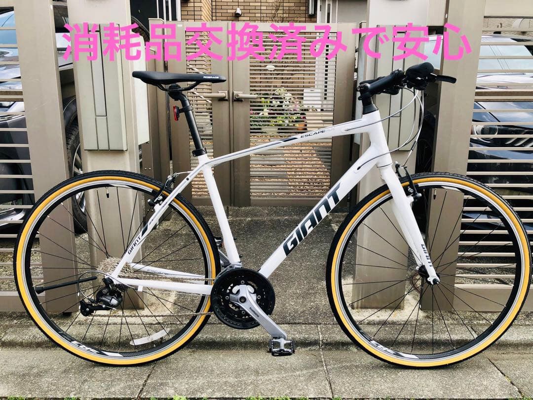 ☆GIANT ESCAPE RX ジャイアント エスケープ Mサイズ 人気の白 入荷情報］2018年モデル ESCAPE RXシリーズ。 ｜ ジャイアントストア今治