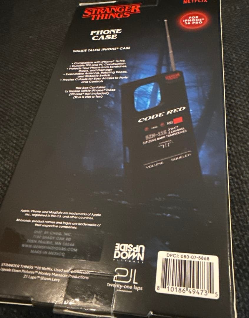 ストレンジャーシングス　iPhone ケース　Stranger Things