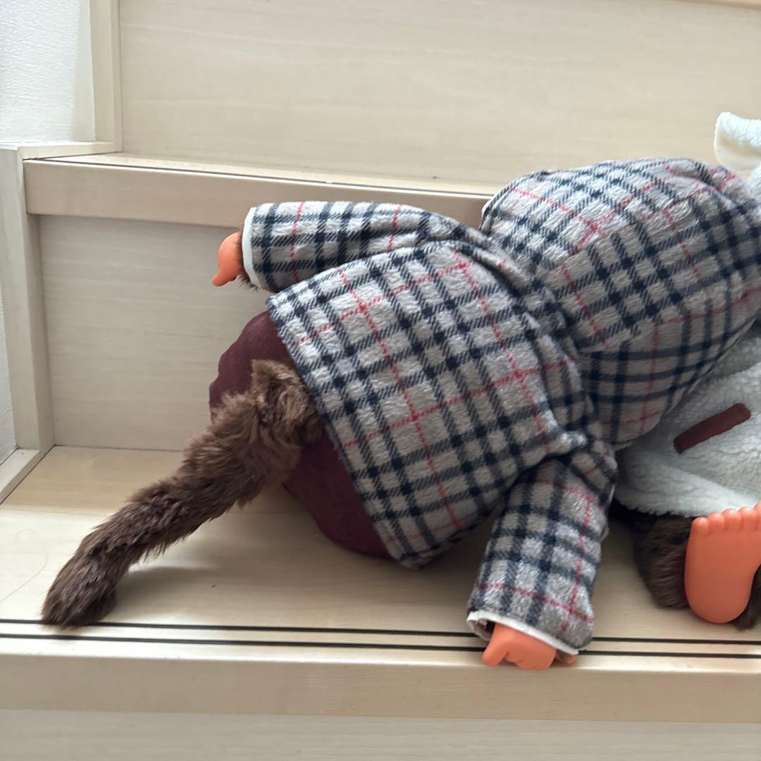 モンチッチ　ぬいぐるみ 2体セット フリースコート・ジャケット