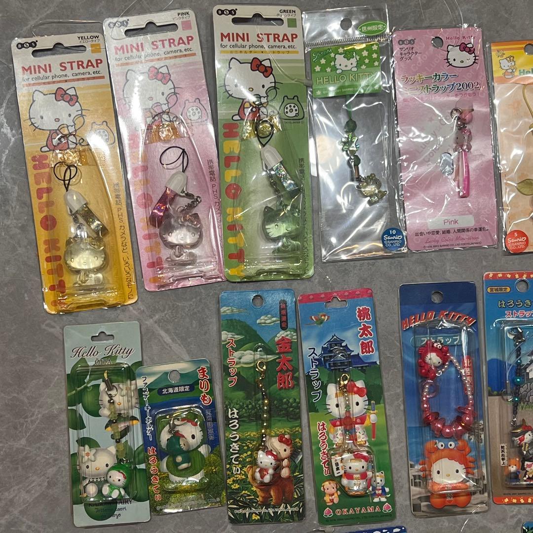 ご当地キティ ねつけストラップ 平成レトロ 日焼けキティ