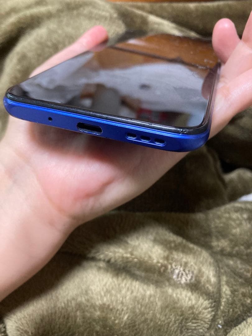 Redmi Note 10 5G パープル 画面ひび割れ - メルカリ