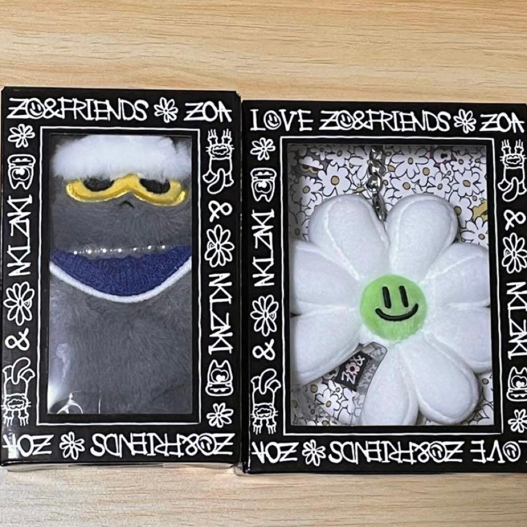 ZO&FRIENDS ZOA A&NE ぬいぐるみ キーリング G-DRAGON 本当に
