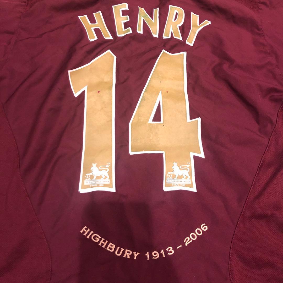 アーセナル ラストハイバリー記念 ユニフォーム #14 ティエリ・アンリ