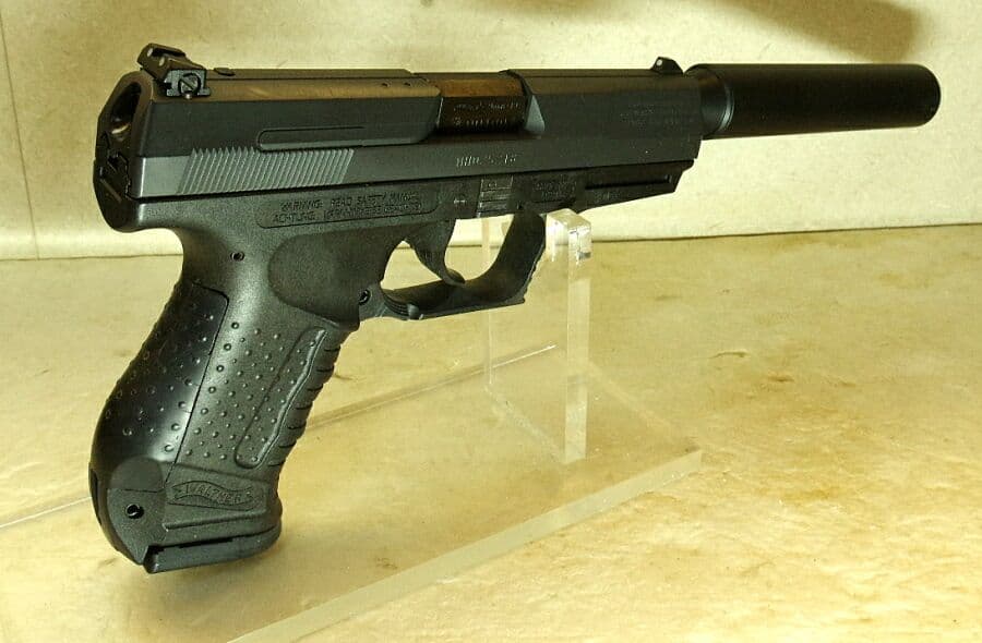 マルゼン Walther P99 BLOWBACK サイレンサー付きモデル
