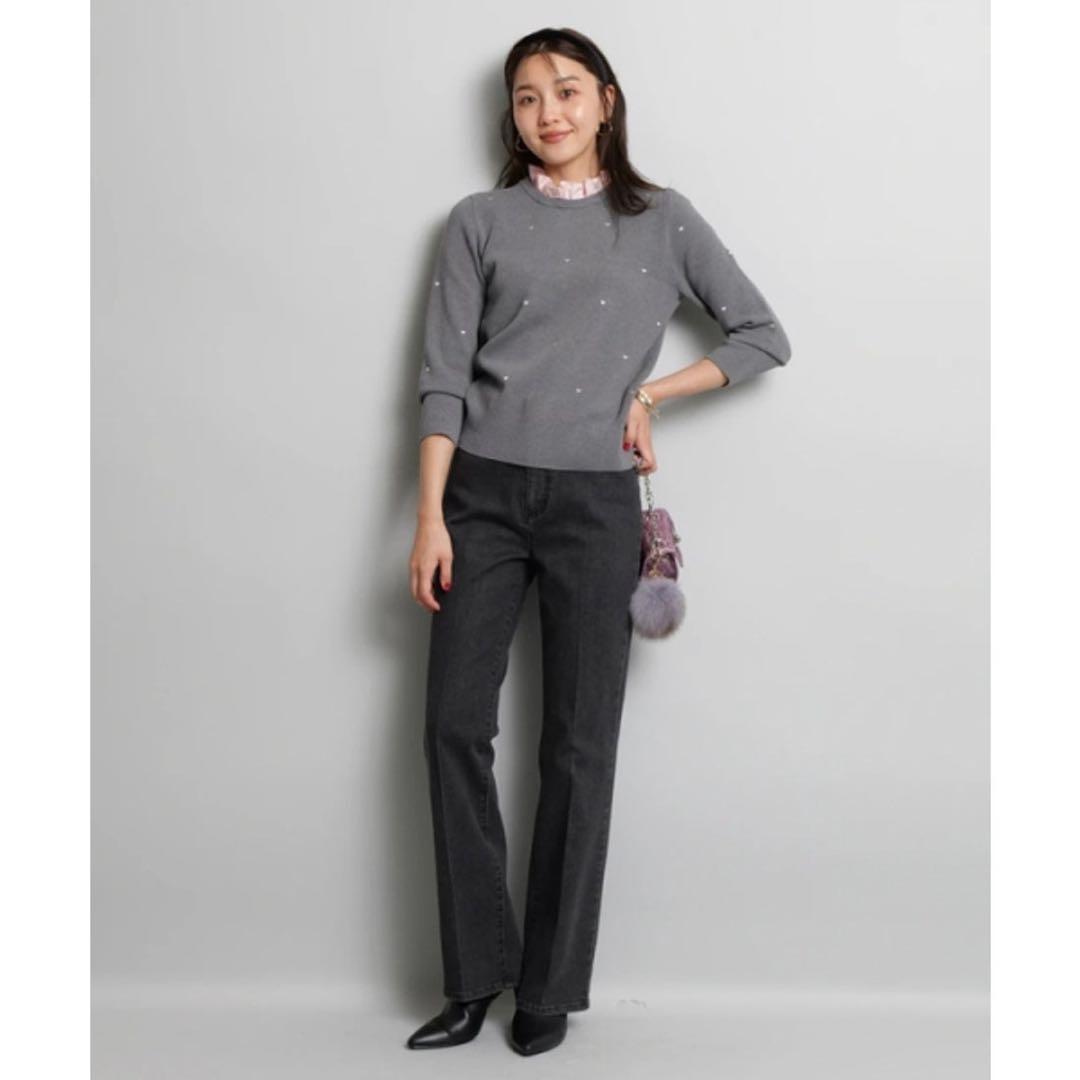 new ハート刺繍プルオーバー ジャスグリッティー - メルカリ