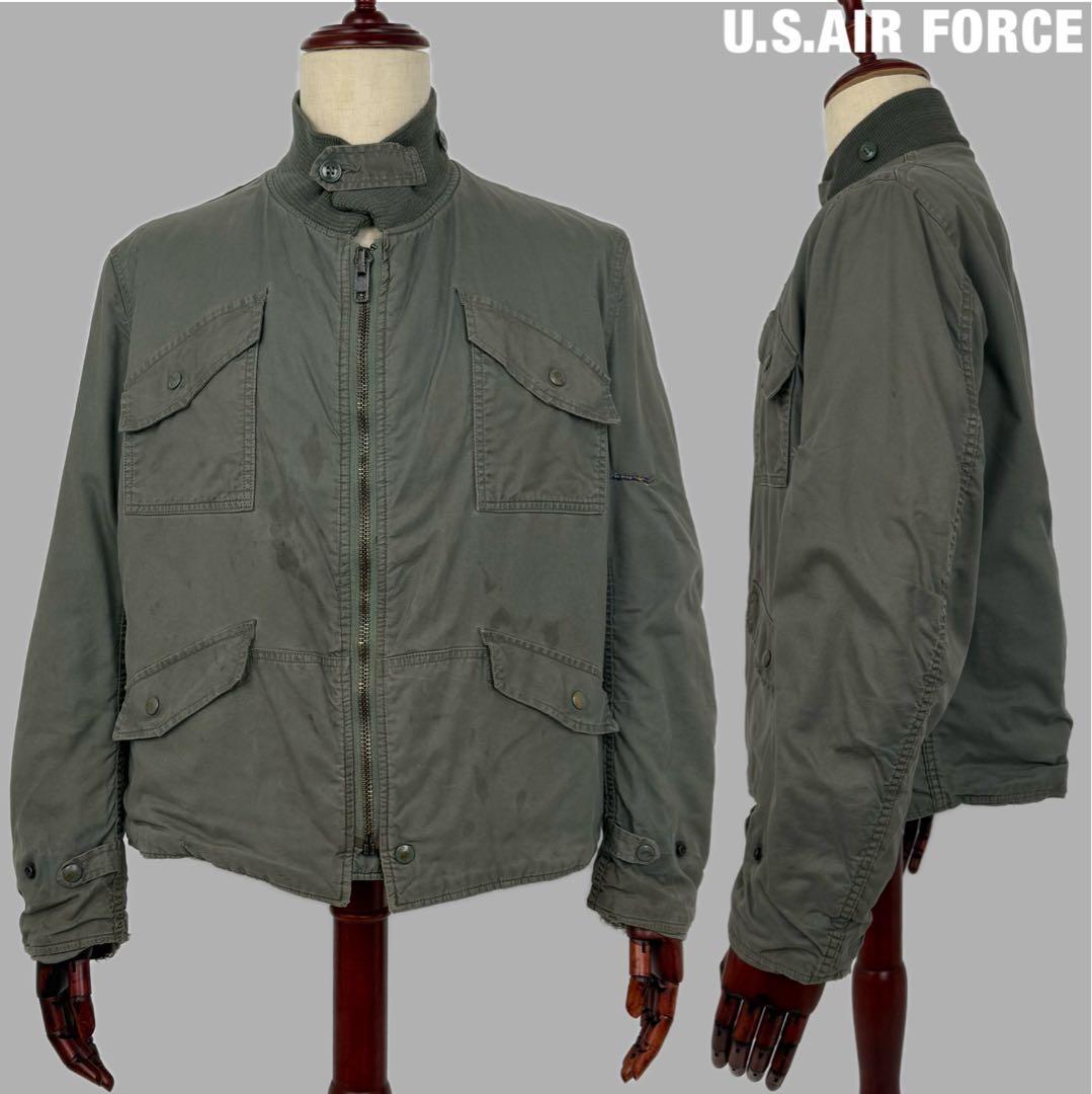 米軍実物 70s ビンテージ USAF CWU-7/P メカニックジャケット L USAF CWU-7P フライトジャケット メカニック Lサイズ 70s - メルカリ